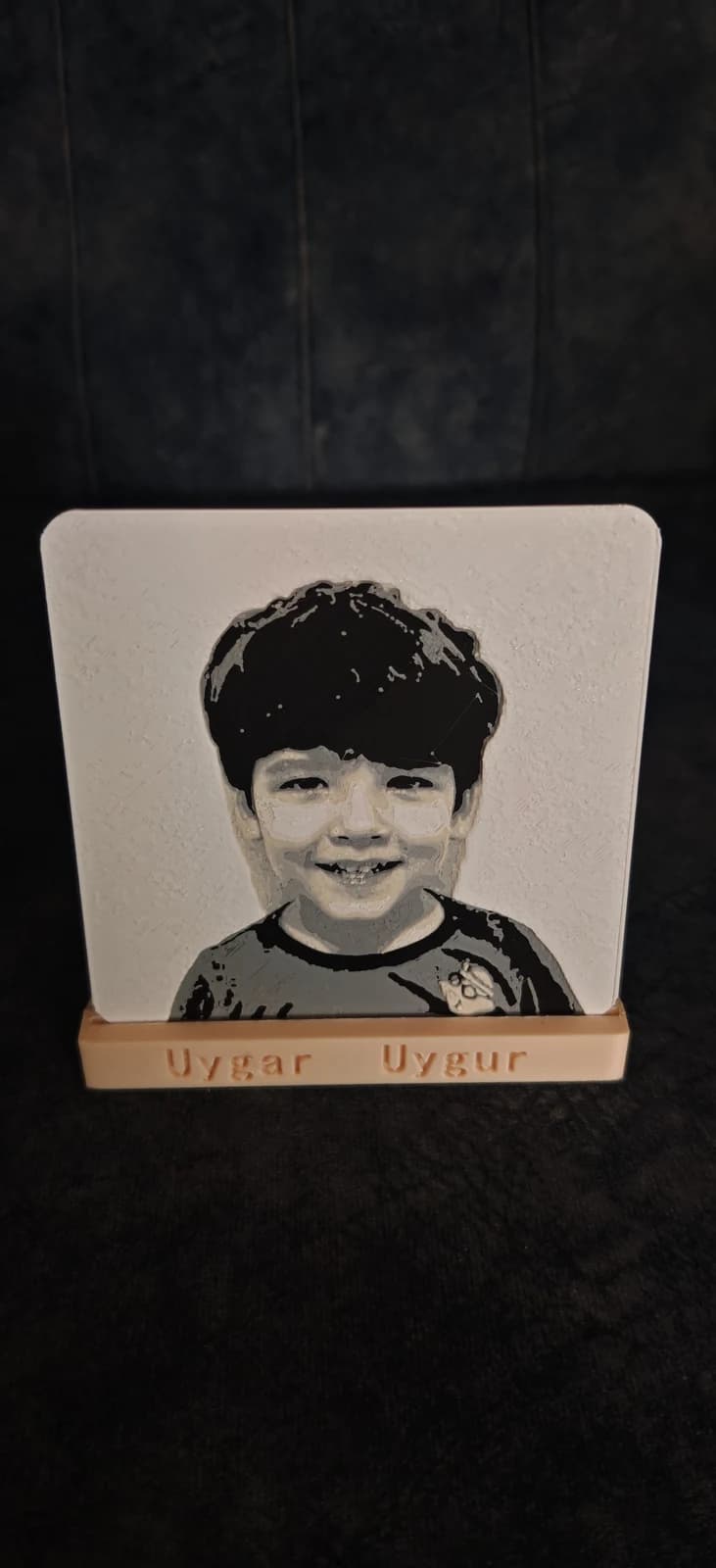 Fotoğraftan 3D Tablo Örneği 01